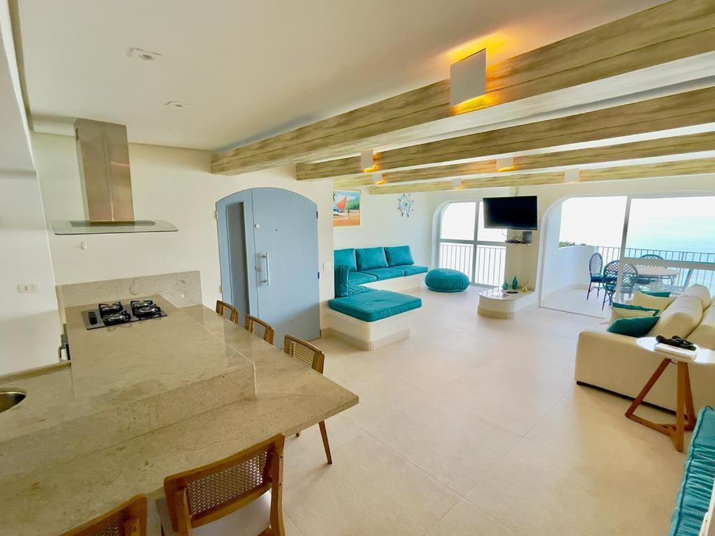 Apartamento Guaruja Morro Do Maluf De Frente Ao Mar! Eksteriør bilde
