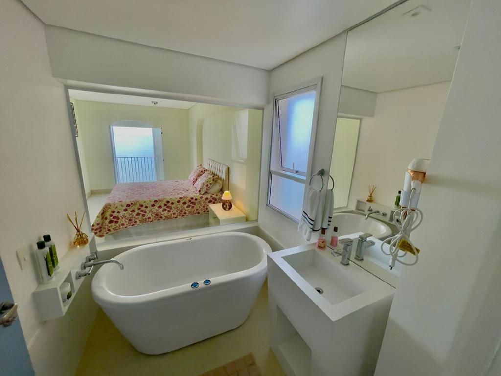 Apartamento Guaruja Morro Do Maluf De Frente Ao Mar! Eksteriør bilde